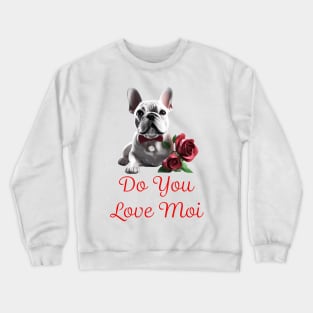 Vday French Bulldog Crewneck Sweatshirt